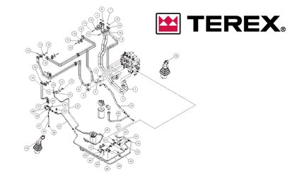 terex posi track parts list